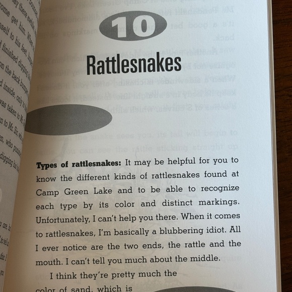 "Stanley Yelnats Survival Guide to Camp Green Lake" by Louis Sachar - Picture 6 of 7